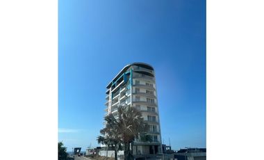 DEPARTAMENTO AMOBLADO VISTA AL MAR 3 DORMITORIOS EN TORRES ELIT, MANTA