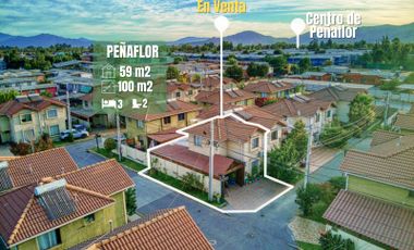 Casa en venta en Peñaflor. Sector Miraflores - Divergente Asesores