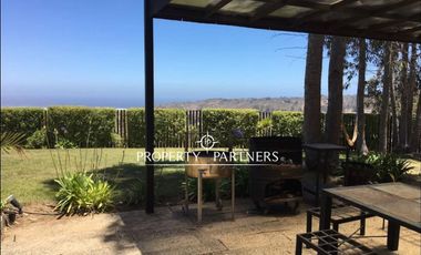 Tunquen, Bosquemar, Preciosa casa con vista al mar y bosque.