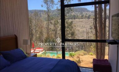 Tunquen, Bosquemar, Preciosa casa con vista al mar y bosque.