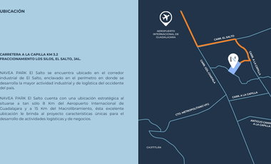 Terrenos para Bodegas Industriales en Venta, El Salto, Jalisco