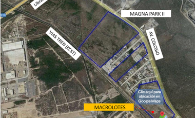 Lote Industrial en venta en Parque Magno Park II  en Santa Catarina , Nuevo Leon