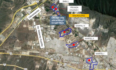 Lote Industrial en venta en Parque Magno Park II  en Santa Catarina , Nuevo Leon