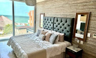 Departamento con vista al mar  en el  Country Club Campeche