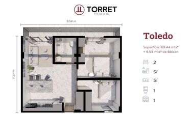Preventa departamentos TORRET Providencia
