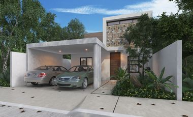 Casa en preventa con amenidades en Temozón al norte de Mérida