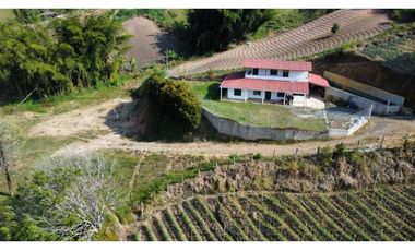VENDO FINCA SANTUARIO 19 MIL METROS 2 CASAS 3 KILOMETROS AUTOPISTA CH