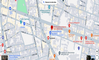 Local central 240 metros santa marta