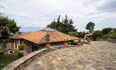 ARRIENDO CASA CAMPESTRE  ORQUIDEA AMOBLADA  CONDOMINIO -VILLA DE LEYVA