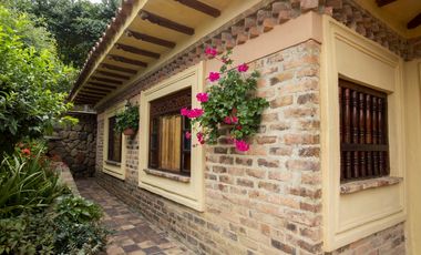 ARRIENDO CASA CAMPESTRE  ORQUIDEA AMOBLADA  CONDOMINIO -VILLA DE LEYVA