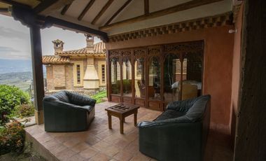 ARRIENDO CASA CAMPESTRE  ORQUIDEA AMOBLADA  CONDOMINIO -VILLA DE LEYVA