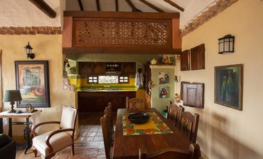 ARRIENDO CASA CAMPESTRE  ORQUIDEA AMOBLADA  CONDOMINIO -VILLA DE LEYVA