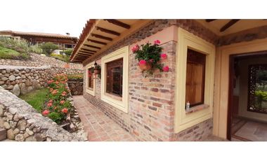 ARRIENDO CASA CAMPESTRE ANTURIO AMOBLADA CONDOMINIO - VILLA DE LEYVA