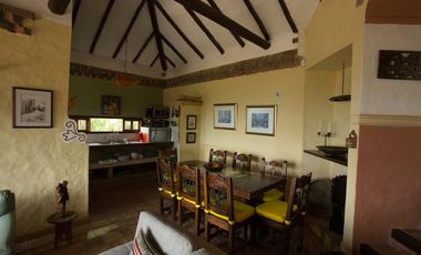 ARRIENDO CASA CAMPESTRE ANTURIO AMOBLADA CONDOMINIO - VILLA DE LEYVA