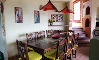ARRIENDO CASA CAMPESTRE ANTURIO AMOBLADA CONDOMINIO - VILLA DE LEYVA