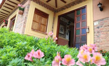 ARRIENDO CASA CAMPESTRE ANTURIO AMOBLADA CONDOMINIO - VILLA DE LEYVA
