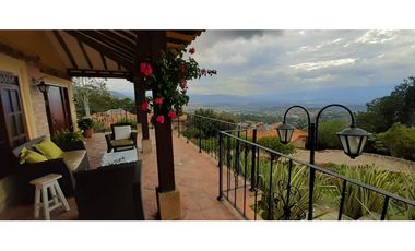 ARRIENDO CASA CAMPESTRE MARGARITA AMOBLADA CONDOMINIO - VILLA DE LEYVA