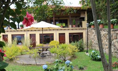 ARRIENDO CASA CAMPESTRE MARGARITA AMOBLADA CONDOMINIO - VILLA DE LEYVA