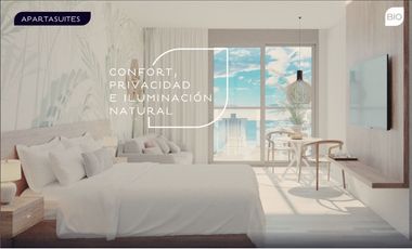Venta de aparta-suites permiso renta turística Rodadero Santa Marta