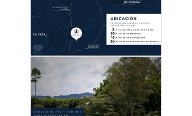 VENDO LOTE EN PARCELACIÓN EL CAMPANARIO- LA CEJA
