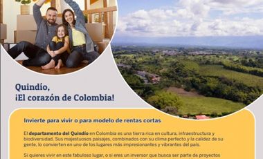 Se Vende Apartamento Alquiler  Turístico La Tebaida Quindio Planos
