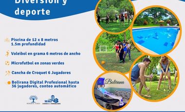 Maat arrienda Finca Vacacional  en Villeta $80mil x Persona Noche