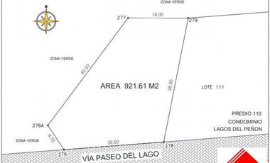 Venta o permuta lote en Lagos del peñon