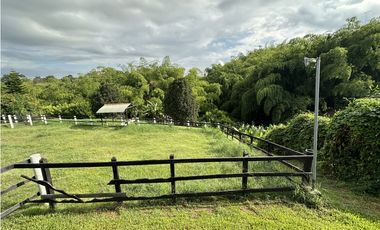 Se Vende Lote Campestre Con Pesebreras Via A Pueblo Tapao