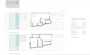 SUNNO BLUE HOMES  Condominio de casas vacacionales en Cartagena