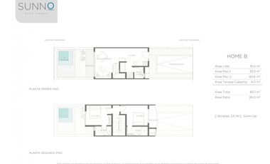 SUNNO BLUE HOMES  Condominio de casas vacacionales en Cartagena