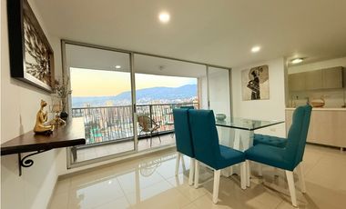 Amoblado Increíble vista piso 23 Sabaneta - Medellín