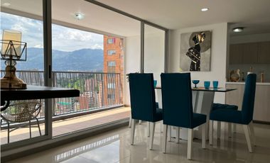 Amoblado Increíble vista piso 23 Sabaneta - Medellín