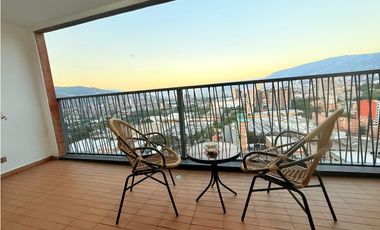 Amoblado Increíble vista piso 23 Sabaneta - Medellín