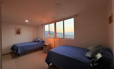 Amoblado Increíble vista piso 23 Sabaneta - Medellín