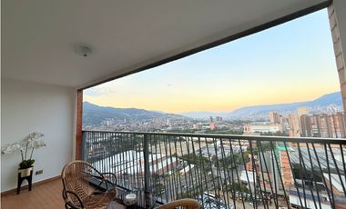 Amoblado Increíble vista piso 23 Sabaneta - Medellín