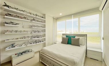Venta apartamento 3 alcobas + estudio en Aquanova Cielo Mar Cartagena