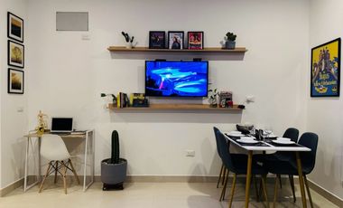 Precioso apartamento tipo suite en pozos colorados
