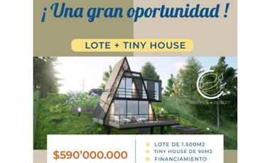 LOTE + TINY HOUSE - PROYECTO TURISTICO EN FILANDIA