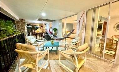 Apartamento con salida la playa en bello horizonte