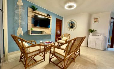 Apartamento con salida la playa en bello horizonte
