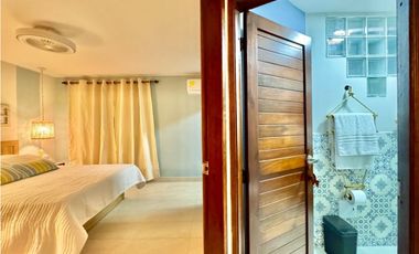 Apartamento con salida la playa en bello horizonte