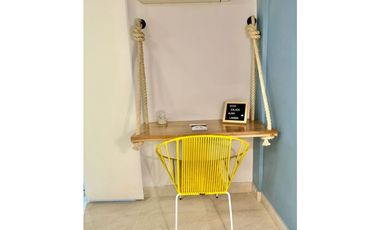 Apartamento con salida la playa en bello horizonte