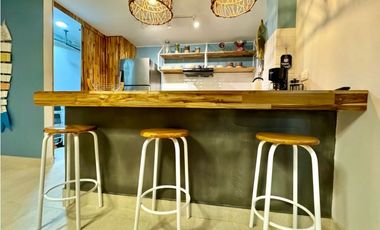 Apartamento con salida la playa en bello horizonte