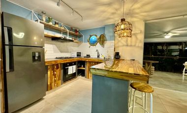 Apartamento con salida la playa en bello horizonte