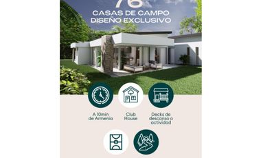 CASAS CAMPESTRES - SECTOR EL CAIMO TIPO 2