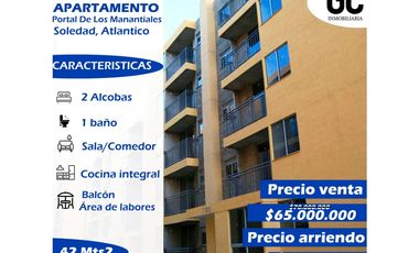 Se vende o arrienda Apartamento / Portal De Los Manantiales