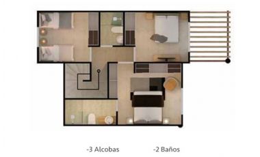 VENDO EN CARTAGENA CASA REMODELADA EN CONDOMINIO EL DORAL Z.NORTE