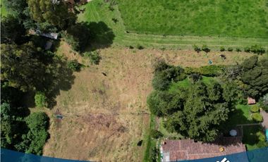 Vendo Lote de 2.172mts en Tabio Rio Frio Oriental