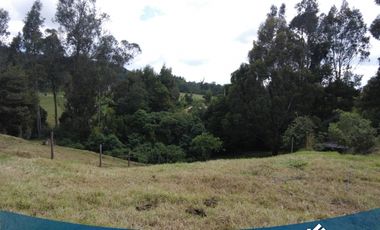 Vendo Lote de 2.172mts en Tabio Rio Frio Oriental