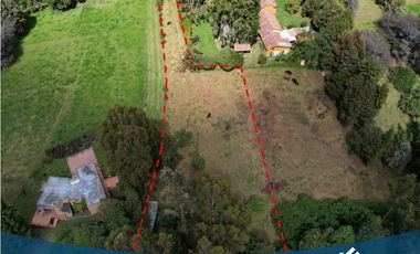 Vendo Lote de 2.172mts en Tabio Rio Frio Oriental